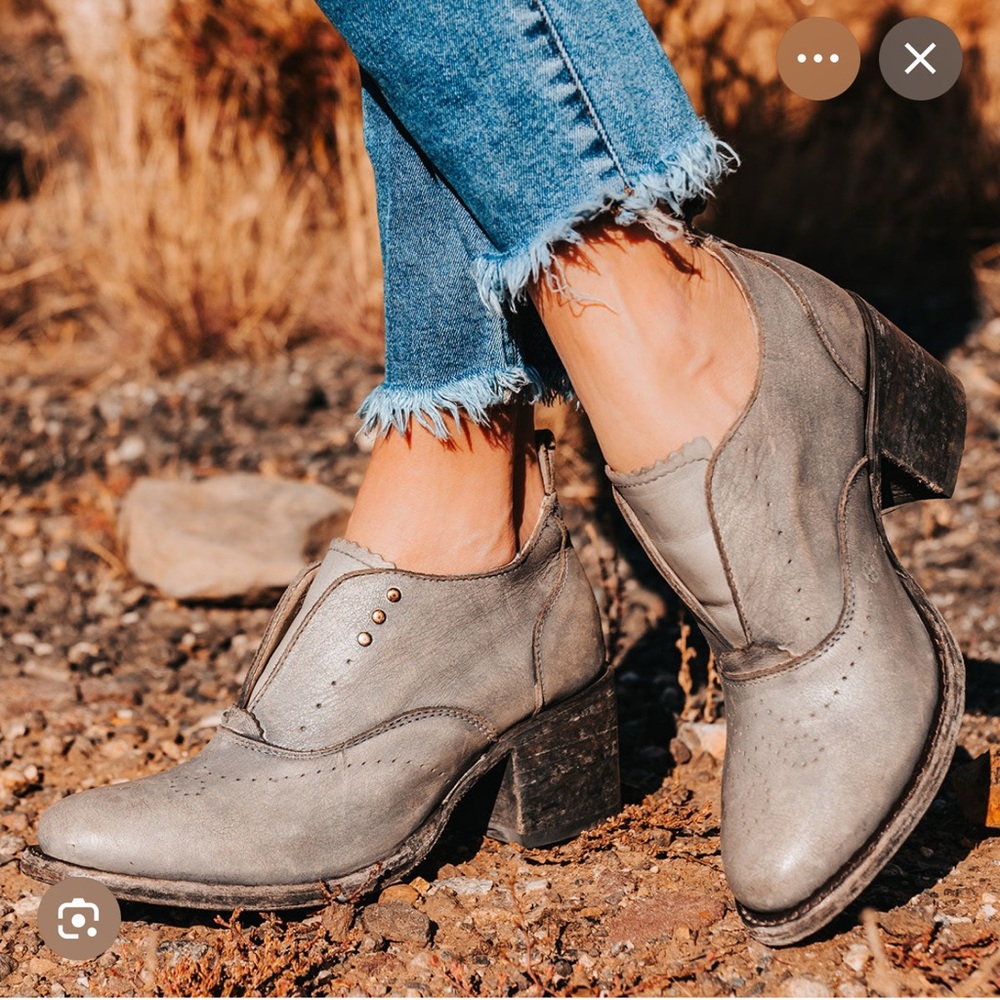 Freebird Tan Ankle Boots